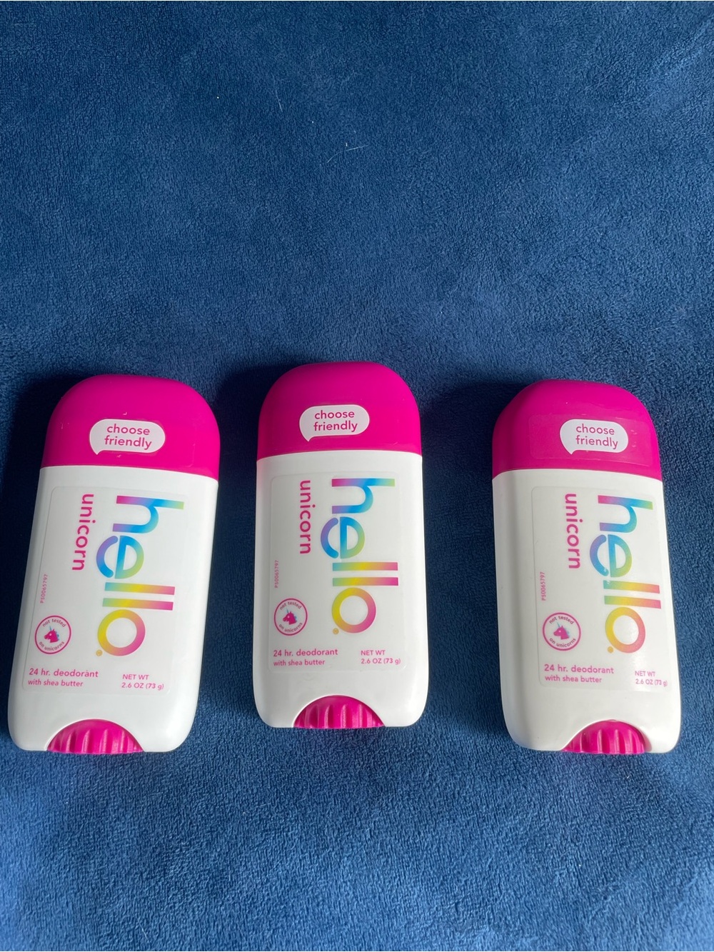Hello unicorn deodorant bundle